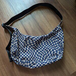 Baggu Medium Crescent Bag Trippy Checker